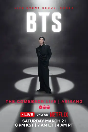 Poster to the movie "BTS THE COMEBACK LIVE | ARIRANG" #761351